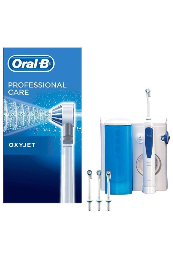 مسواک برقی قابل شارژ اورال-بی با ضمانت اصالت کالا، مدل  , Professional Care Oxyjet Oral Irrigator model