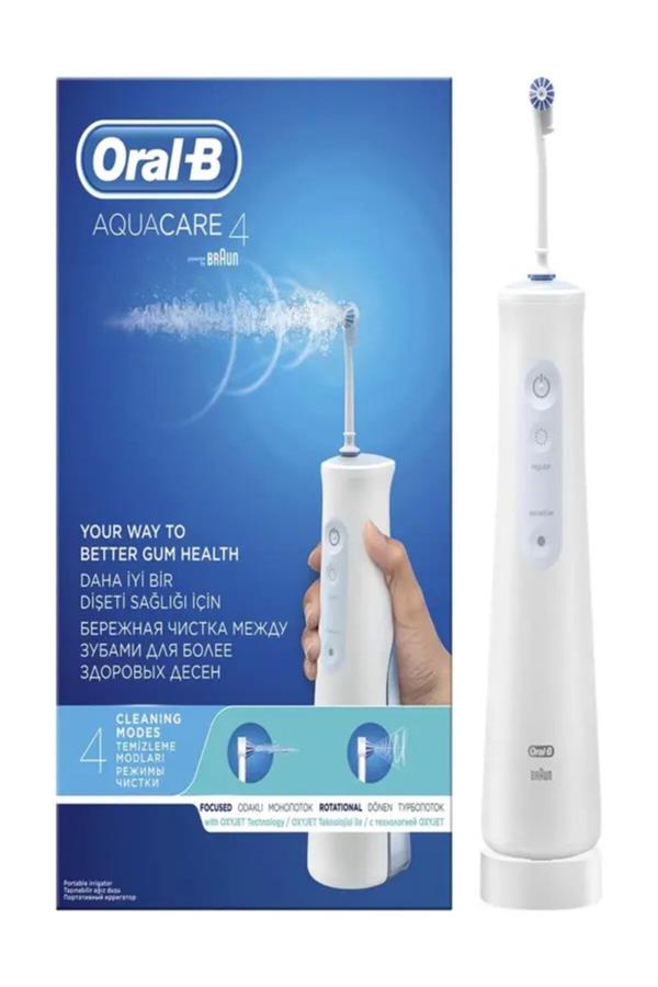 مسواک برقی قابل شارژ اورال-بی با ضمانت اصالت کالا، مدلAquacare 4 Portable Mouthwash