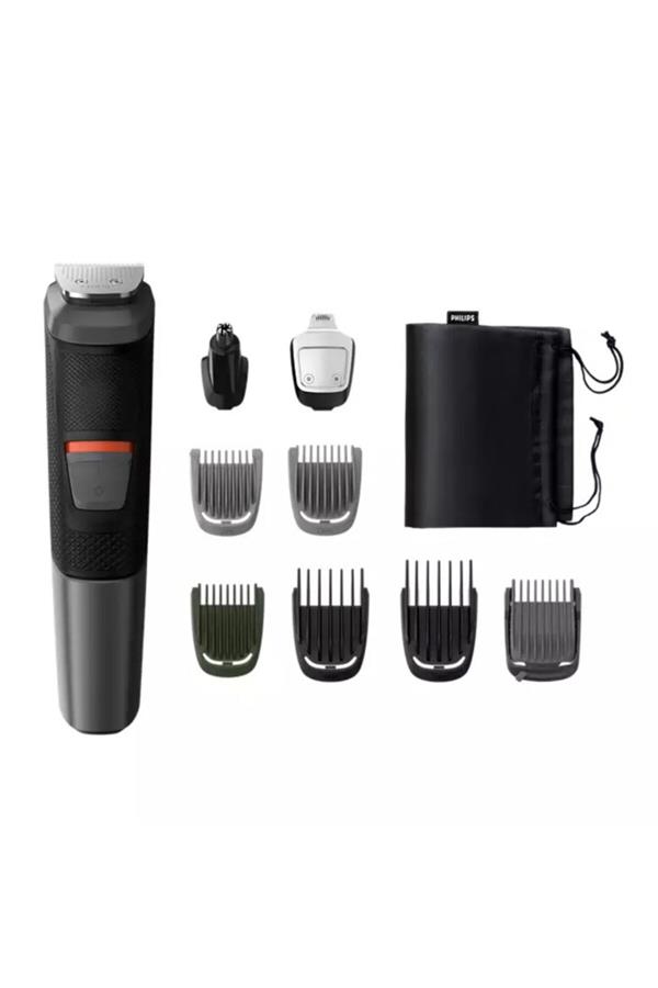 ماشین اصلاح صورت و بدن فیلیپس، با ضمانت اصالت کالا مدلMultigroom 5000 Series MG5716/15 9-in-1 Men's Grooming Set