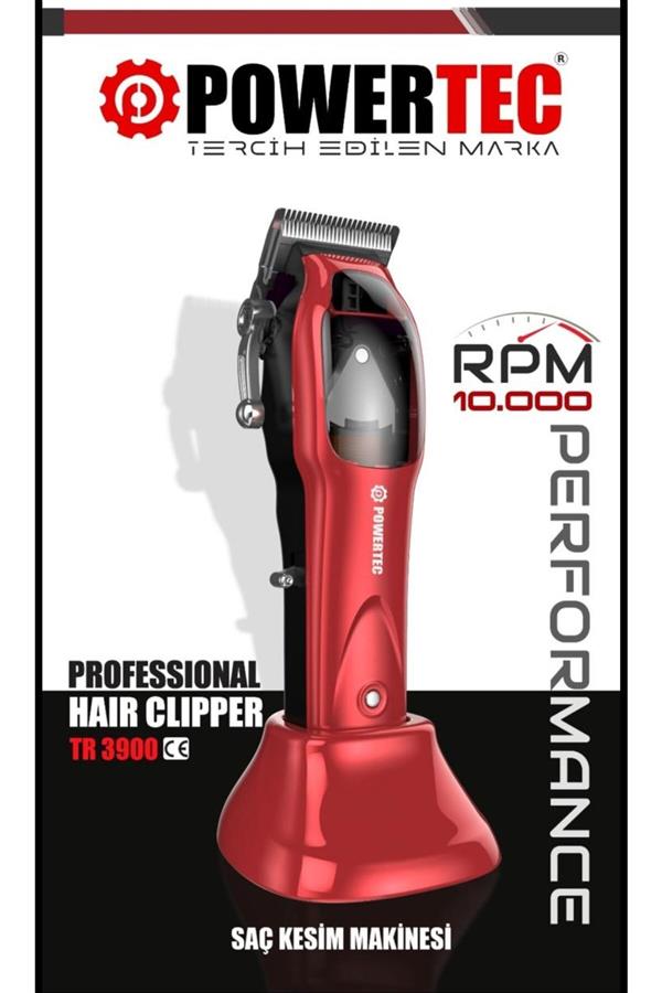 ماشین اصلاح صورت و بدن پاور تک، با ضمانت اصالت کالا مدلPower Tech face and body shaver, with guarantee of product authenticity model TR-3900 Hair Beard Trimmer 10.000 RPM