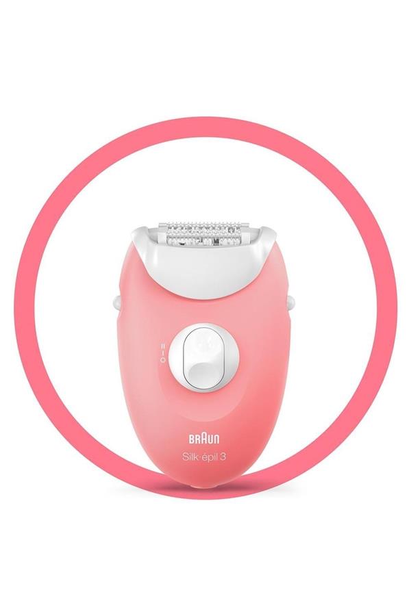 اپیلاتور براون با ضمانت اصالت کالا مدلSilk-épil 3 3176 Smartlight, 2 speed settings, wired epilator