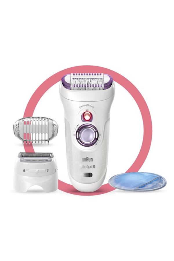 اپیلاتور براون با ضمانت اصالت کالا مدلSilk-épil 9 9710 Sensosmart Epilator / Hair Removal