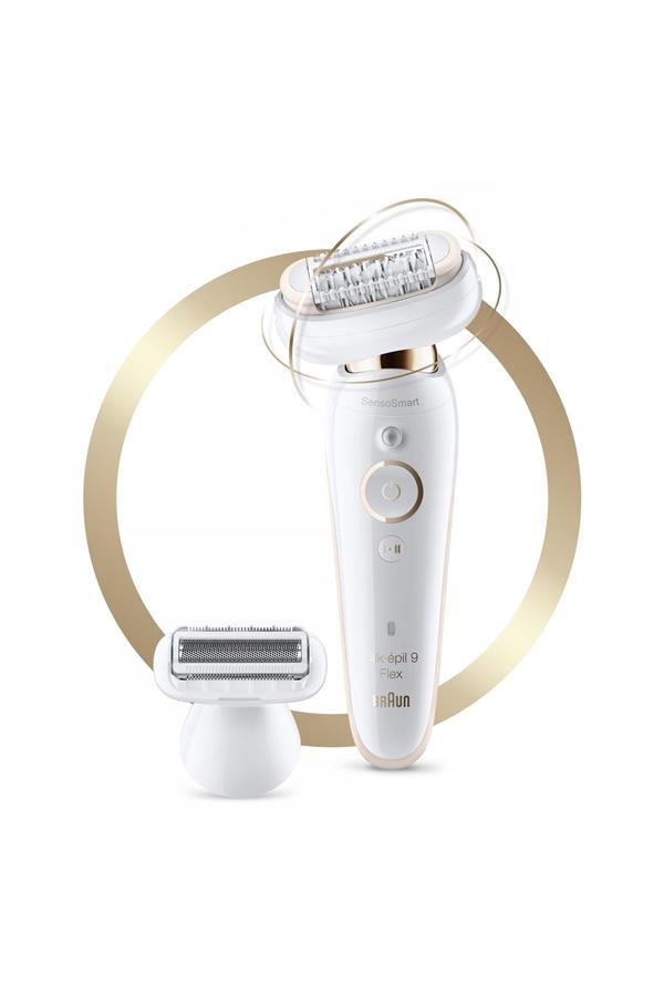 اپیلاتور براون با ضمانت اصالت کالا مدلSilk-épil 9 Flex 9006 Sensosmart Epilator / Hair Removal